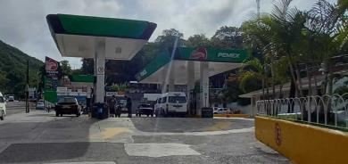 Desabasto de gasolina en puntos de la Huasteca