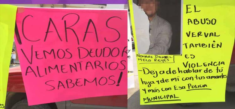 Exhibieron mujeres a acosadores; en la plaza Juárez 