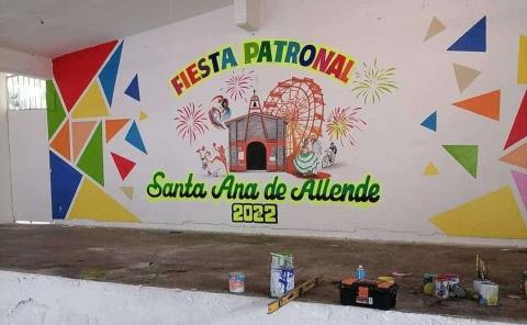 Arrancan fiestas en Santa Ana, Chapulhuacán; alistan detalles 
