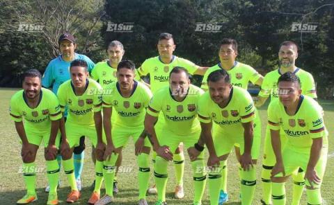 Leyendas de 1ra división ante Selección Huasteca